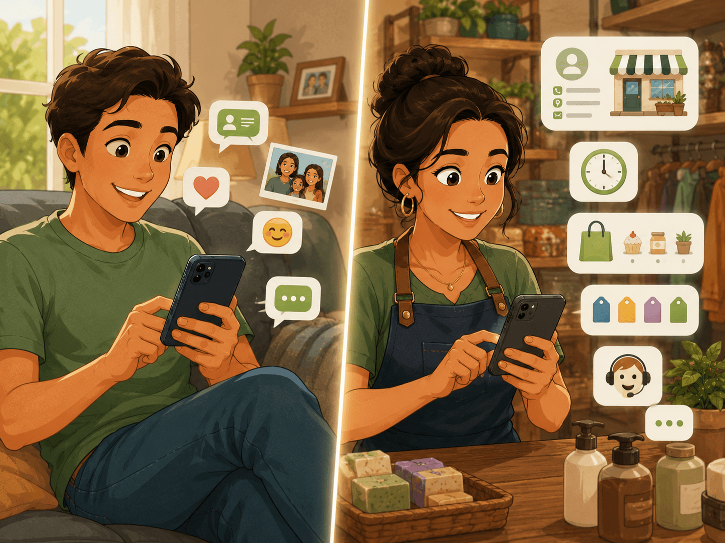 Ilustração do artigo O que é o WhatsApp Business?