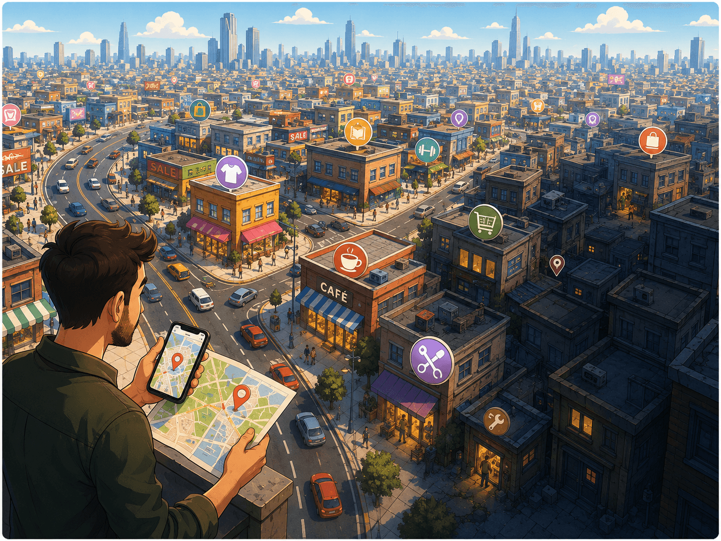 A internet é uma cidade enorme
